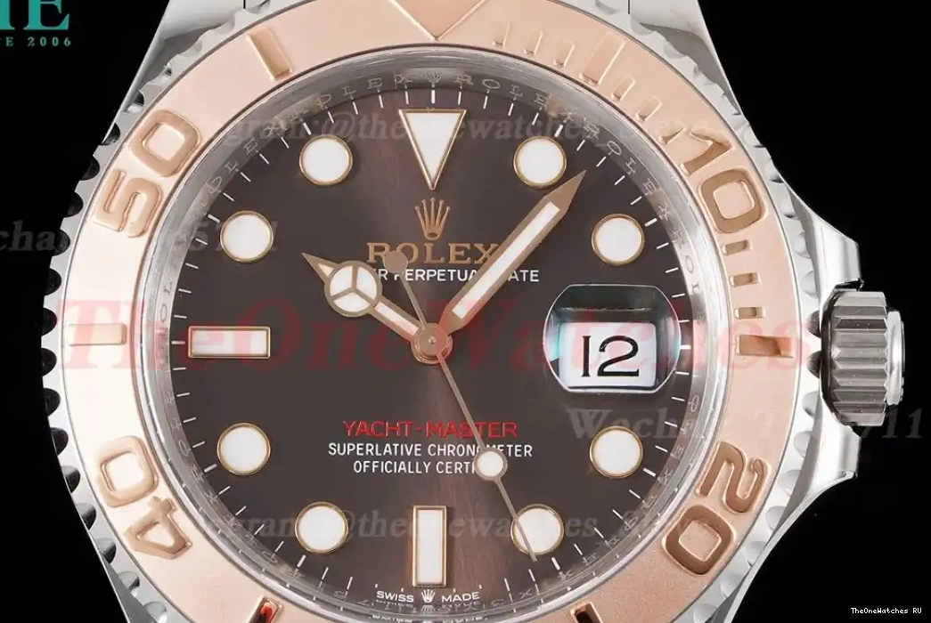 VSF VS3235 Brown SS Yacht-Master SS Dot 40mm 126621 0523